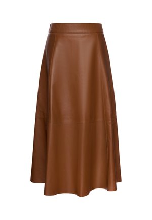 faina, A-lijn rok - camel
