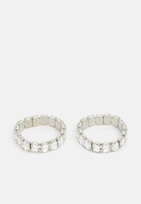 AGRANDRA 2 PACK - Náramok - silver/-coloured/clear
