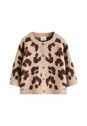 REGULAR FIT  - Neuletakki - brown leopard