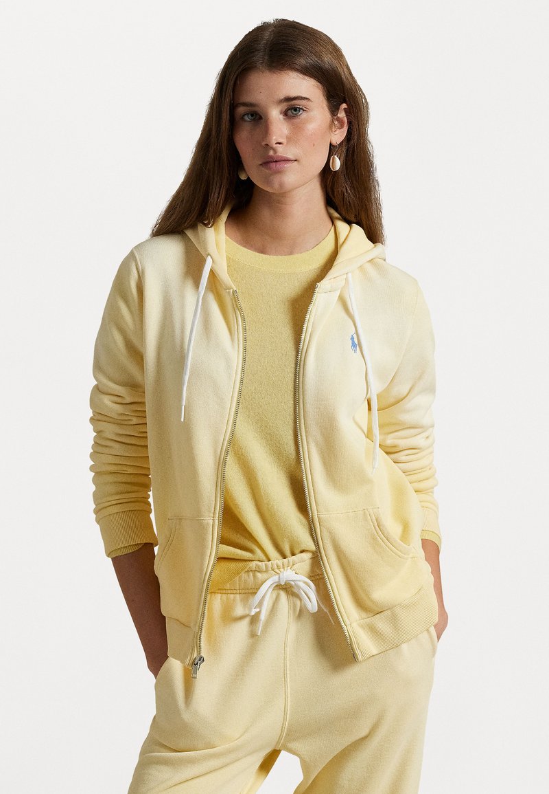 Polo Ralph Lauren - ISLAND FLEECE LONG SLEEVE SWEATSHIRT - Sweatjakke - wicket yellow, Forstørre