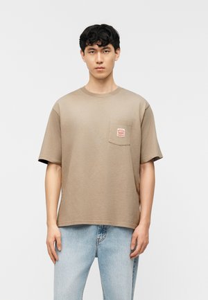 WORKWEAR TEE - Navadna majica - vintage khaki