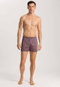Hanro Boxershorts - smokey plum