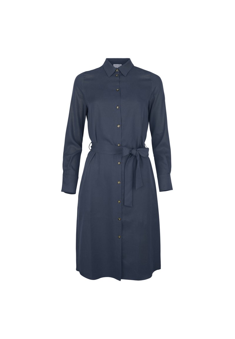 Damen Freizeitkleider | Marjolein Elisabeth Blusenkleid blauw/blau - RZ23050 Damen Freizeitkleider | Marjolein Elisabeth Blusenkleid blauw/blau - RZ23050