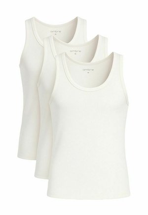SET OF 3  - Top - white