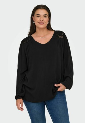 CARSELASI V-NECK - Blouse - black