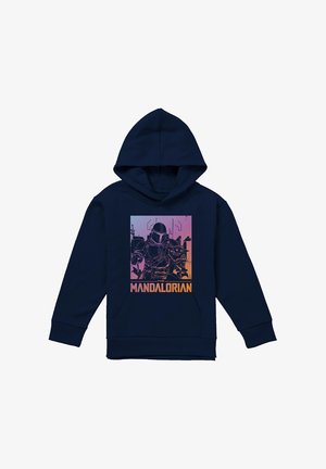 Star Wars, STAR WARS MANDALORIAN THE CHILD GRADIENT UNISEX - Kapuzenpullover - dark blue
