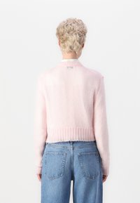 Tommy Jeans V NECK  - Jumper - precious pink