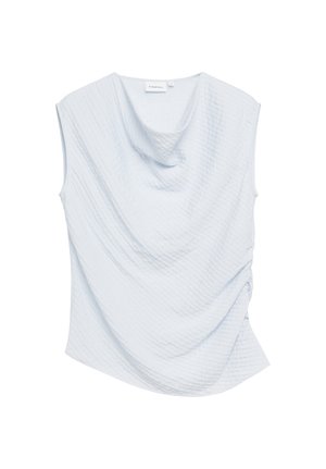 comma, BLUSE - Bluse - hellblau