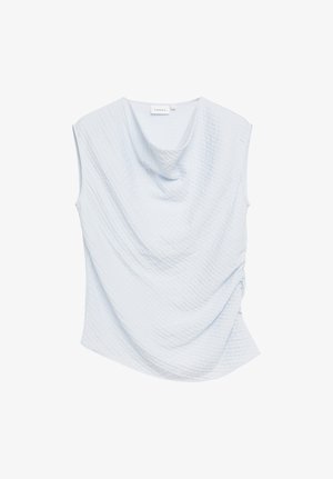 comma, BLUSE - Bluse - hellblau