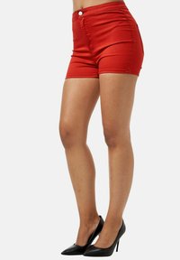 Elara Shorts di jeans - rot