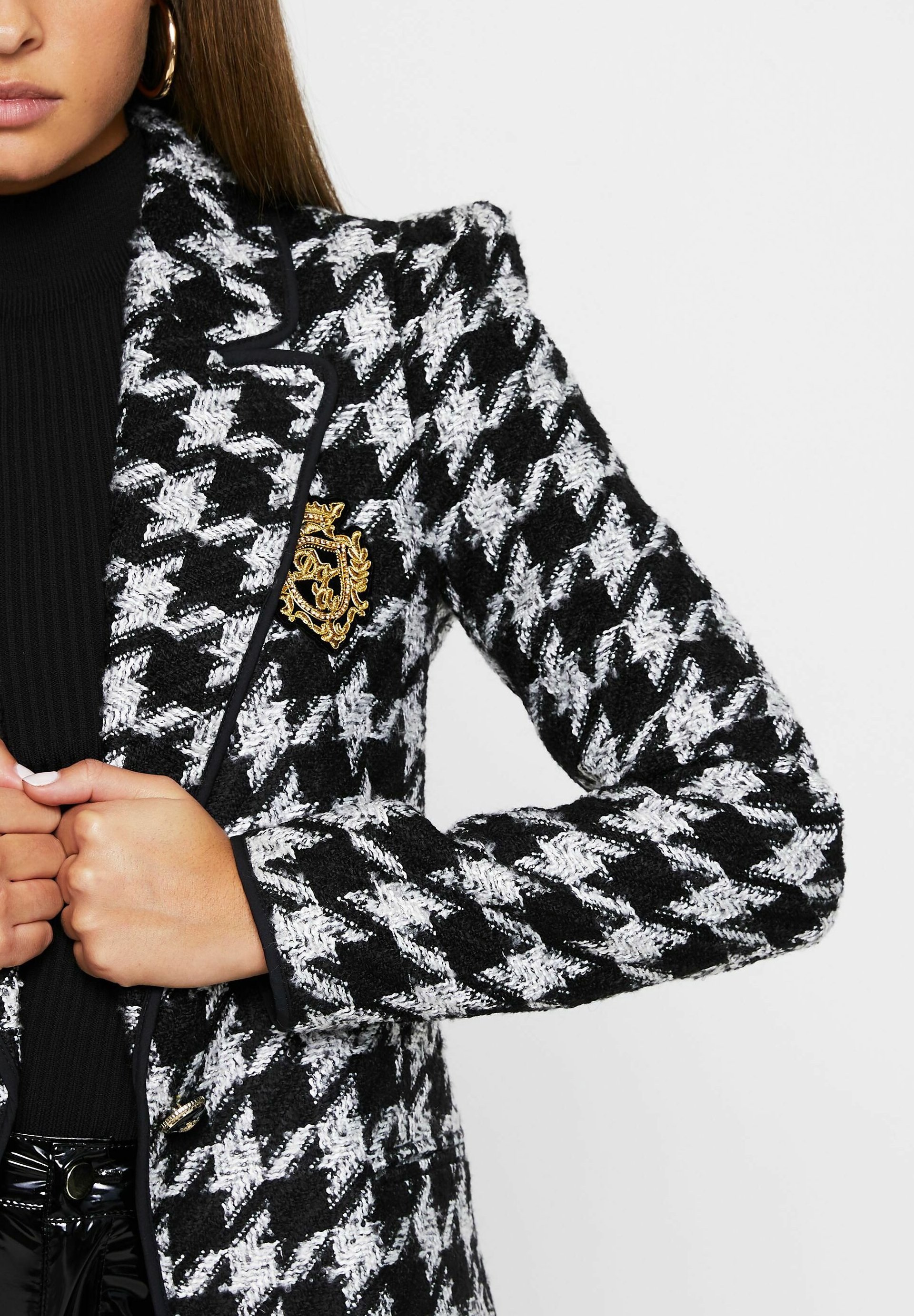river island houndstooth jacket