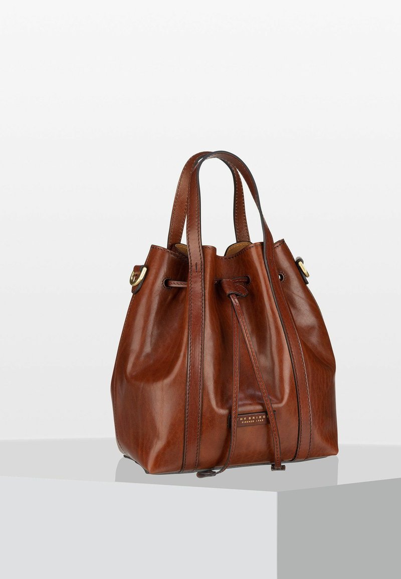 The Bridge VITTORIA Borsa a mano marrone/oro/marrone Zalando
