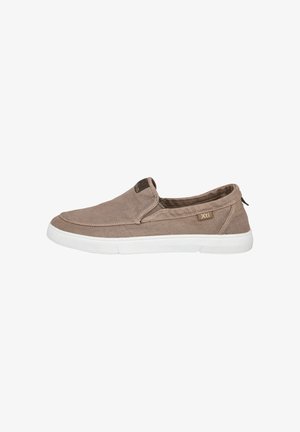 XTI, XTI 145740 MOCASINES DE LONA HOMBRE - Zapatos sin cordones - taupe