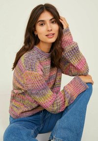 JJXX JXSIMONE SPACE DYE CREW NECK - Maglione - acai