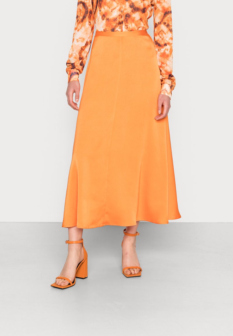 Damen Jeansröcke | Vero Moda VMRIE OLI ANKLE SKIRT Maxirock nectarine/orange - NL89325 Damen Jeansröcke | Vero Moda VMRIE OLI ANKLE SKIRT Maxirock nectarine/orange - NL89325