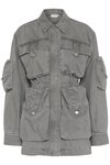 NYNNE - Kratki kaputi - light grey wash