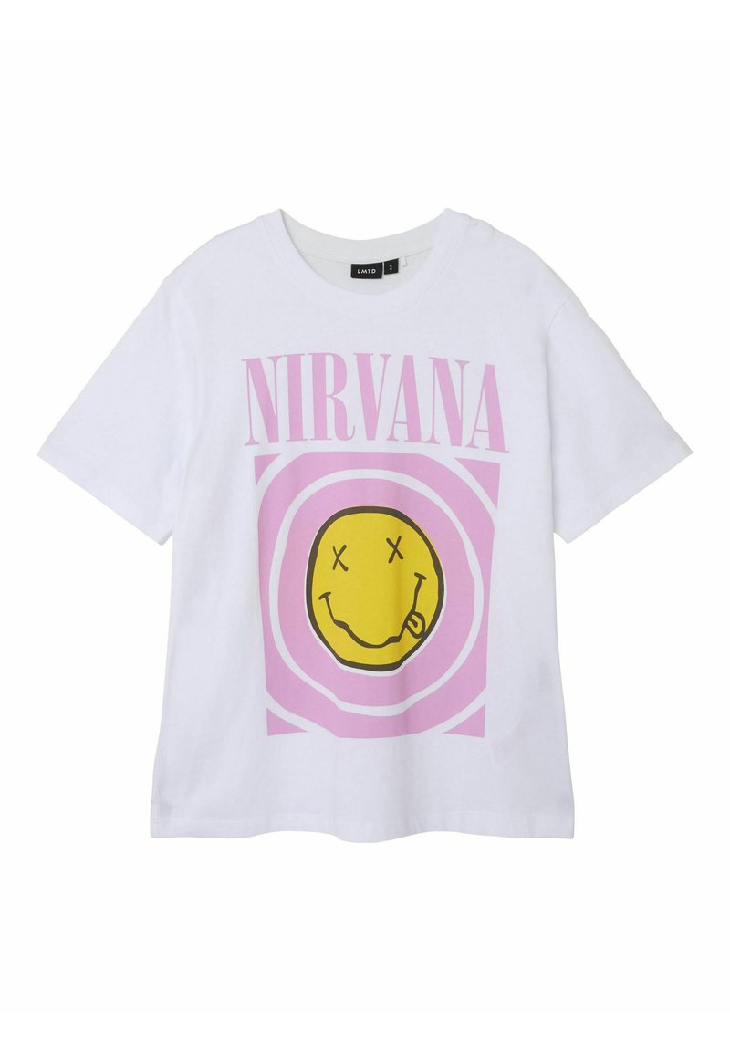 LMTD T-shirt print crème