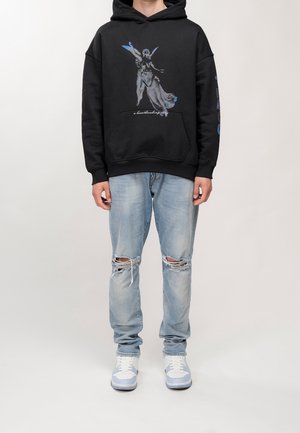 PEQUS, Sweat à capuche - black