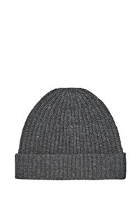 RIBBED CASHMERE - Čepice - dark grey