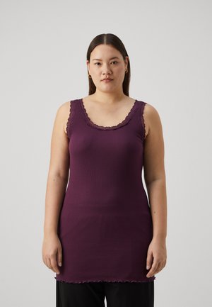 ONLY Carmakoma CARXENA LONG  - Top - italian plum