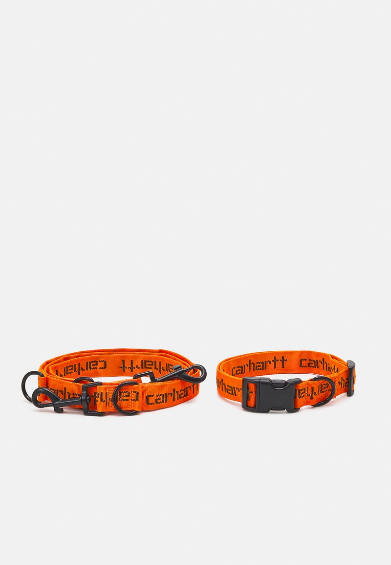 Carhartt WIP SCRIPT DOG LEASH & COLLAR SET Other accessories orange