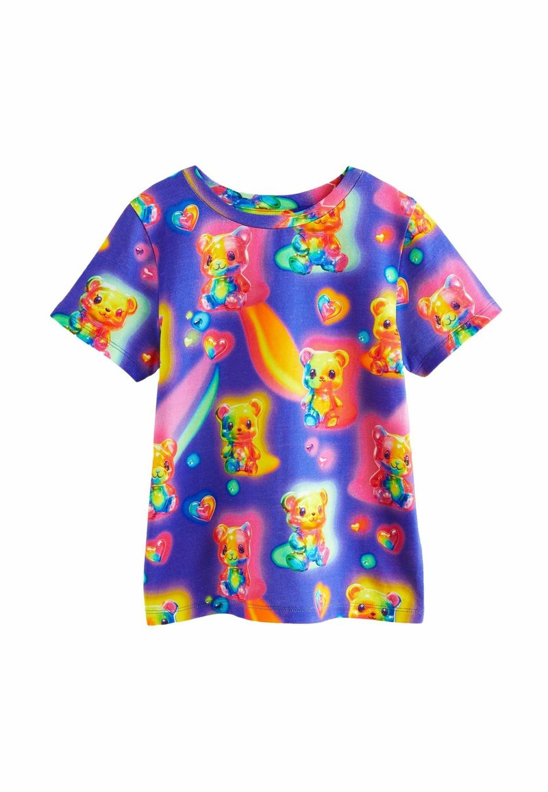 Next T-shirts print - purple rainbow bears