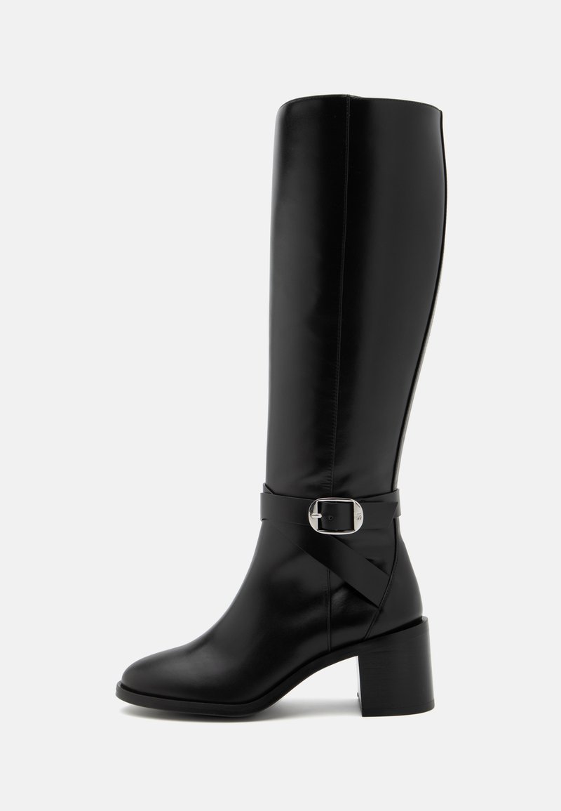 Stuart Weitzman ESME BELTED ZIP BOOT - Boots - black