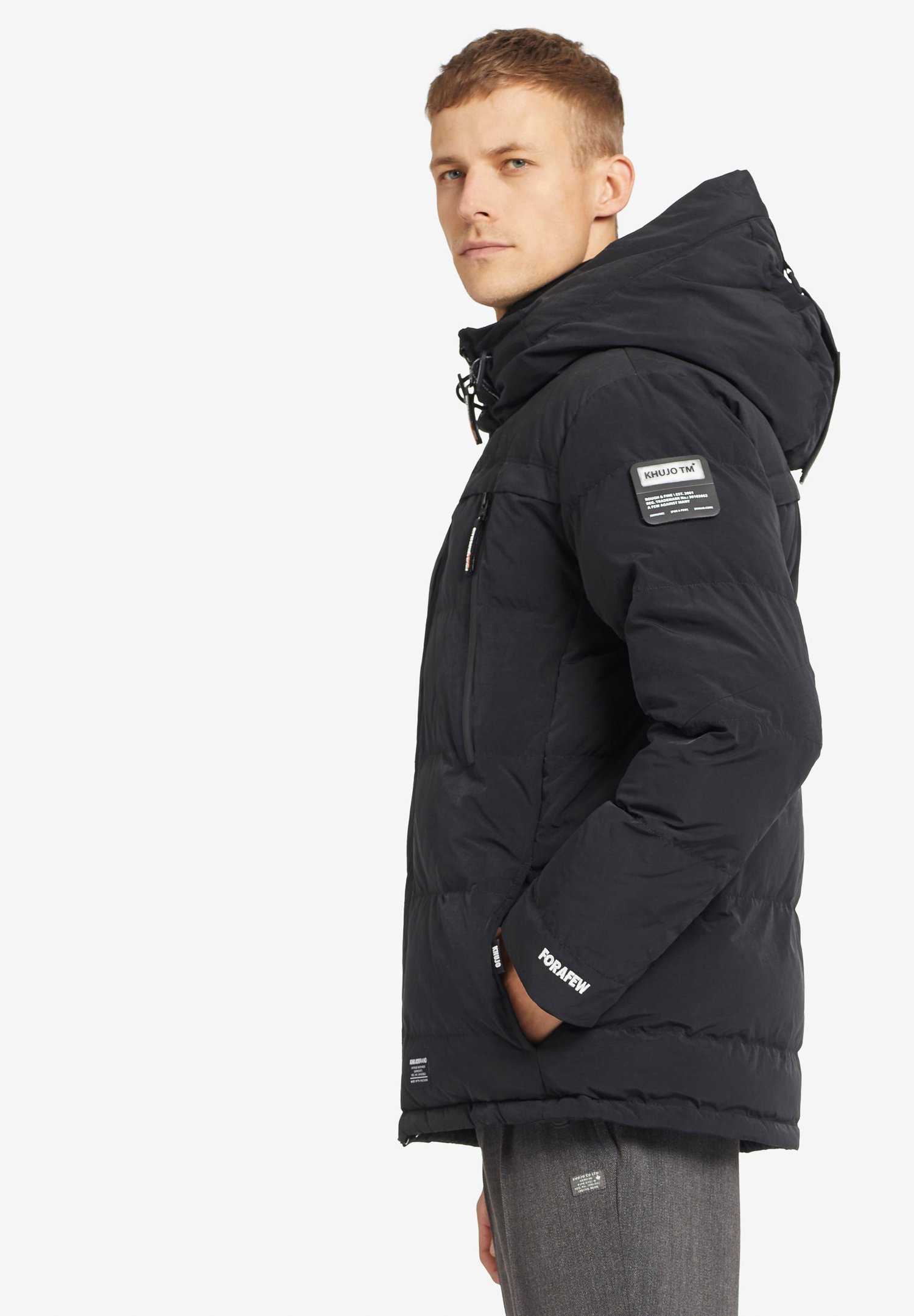 khujo BILL Winterjas black Zalando.nl khujo BILL Trui black Zalando.nl