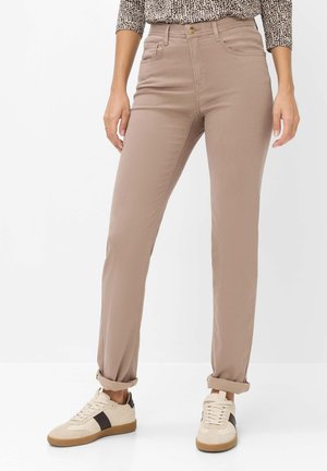 BRAX STYLE CAROLA - Jeans Slim Fit - taupe