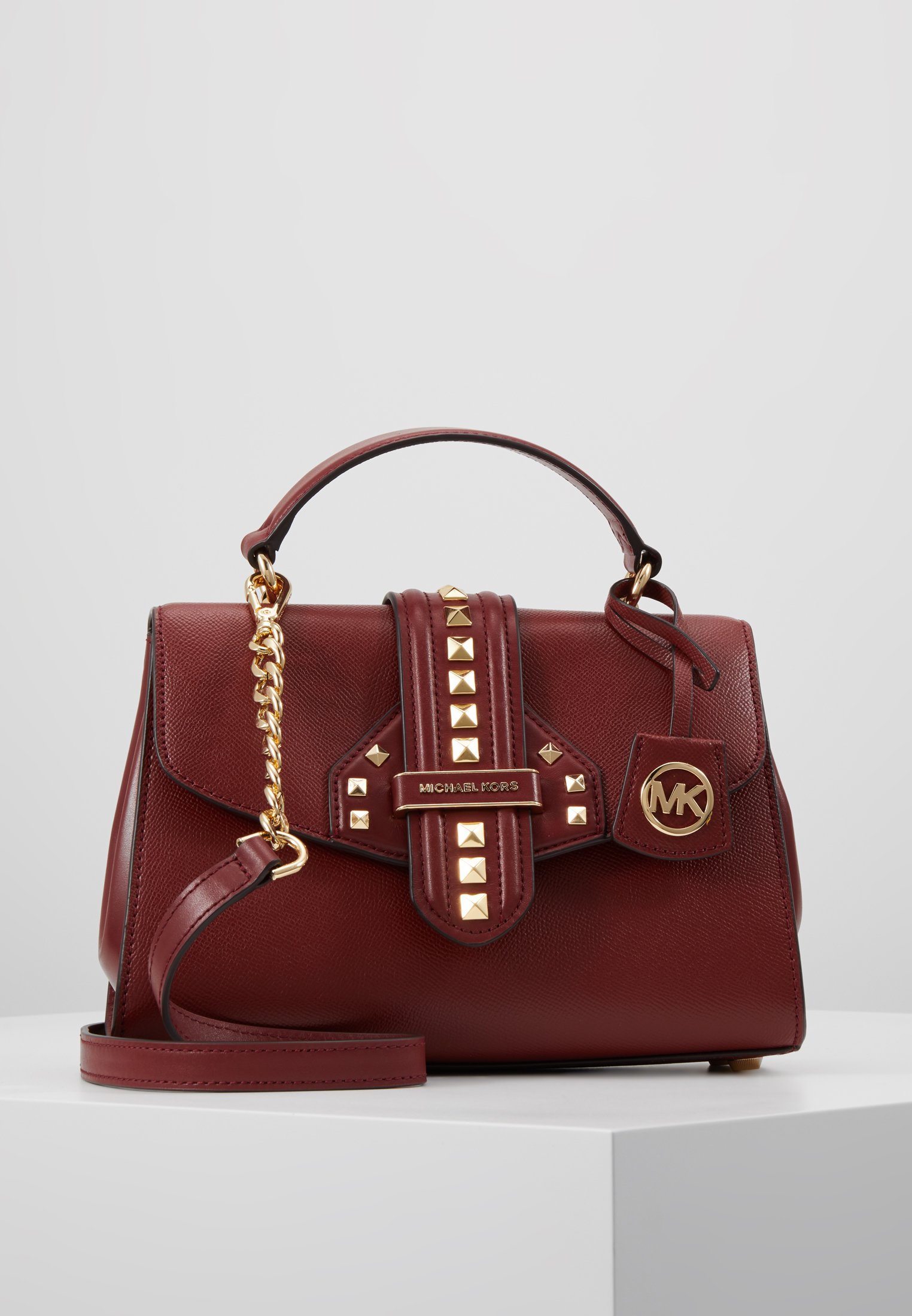 michael kors väska mörkbrun