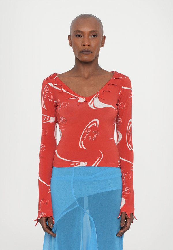 SPIKY SHIRT - Long sleeved top