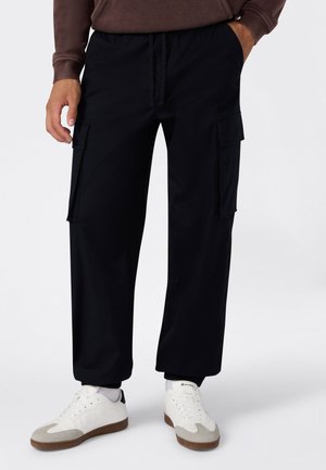 Pantalones cargo - black