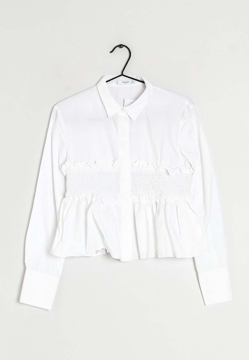Mango Blusa - white