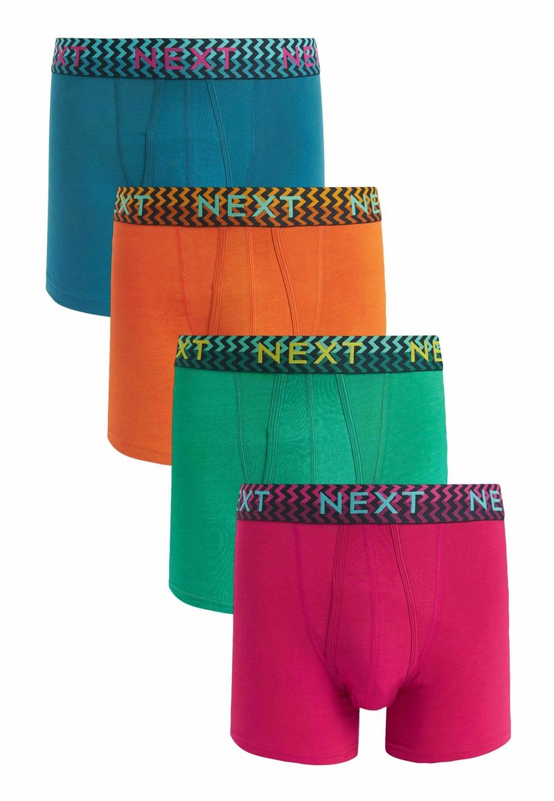 Next A FRONTS FOUR PACK - Boxer alsónadrág - bright colour pattern waistband