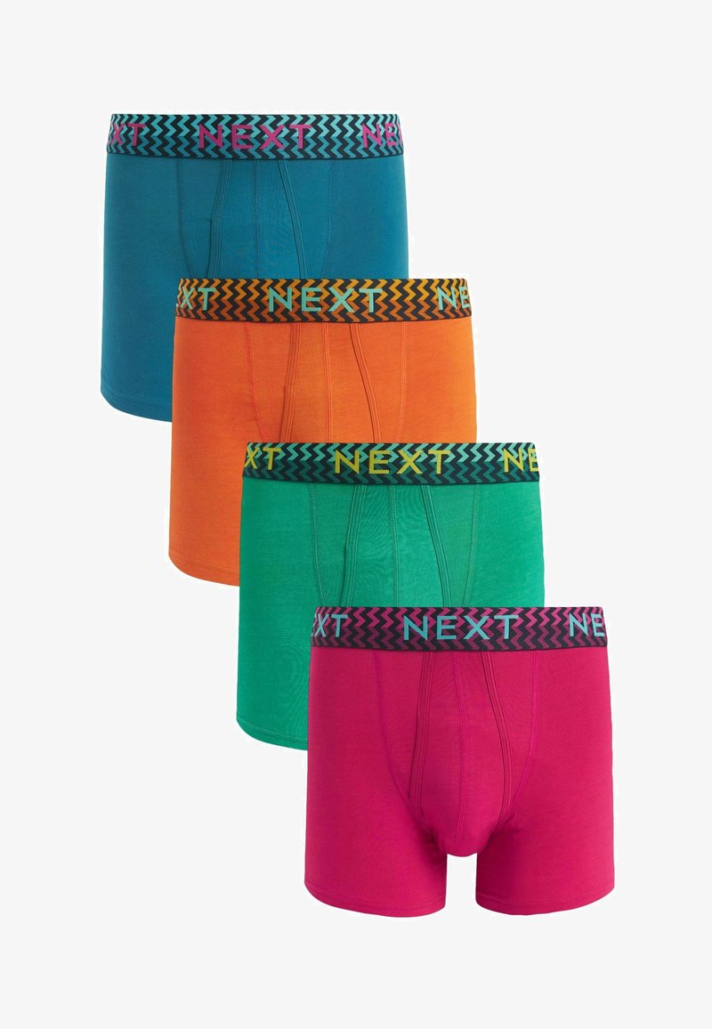 Next A FRONTS FOUR PACK - Boxer alsónadrág - bright colour pattern waistband