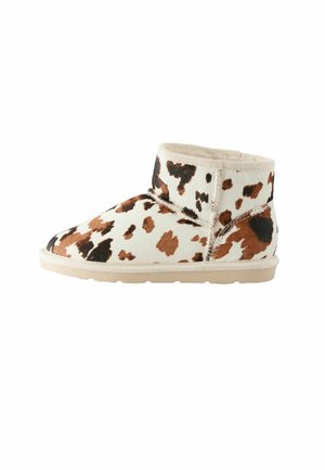 Next, STANDARD FIT - WATER REPELLENT PULL-ON - Stivali da neve  - brown cream cow print