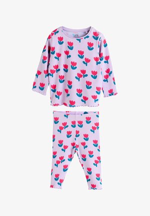 Next, REGULAR FIT-2 PIECE SET - Legging - purple flower