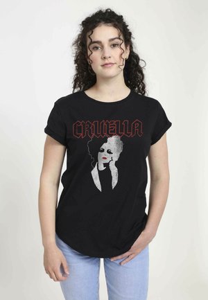 DNCA CRUELLA ROCK T - T-Shirt print - black