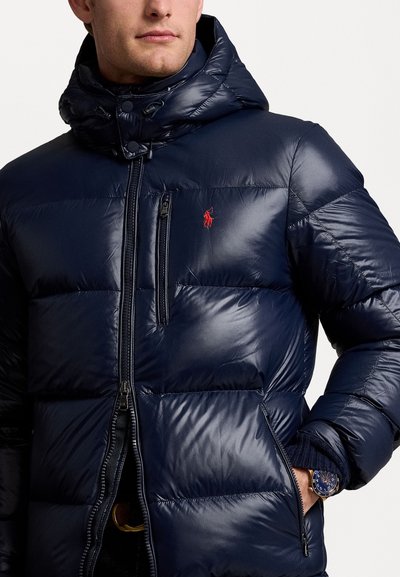 Polo Ralph Lauren THE GORHAM GLOSSED DOWN JACKET - Dūnu jaka - collection navy glossy