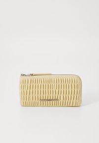 RUCHED LONG ZIP - Portefeuille - parsnip