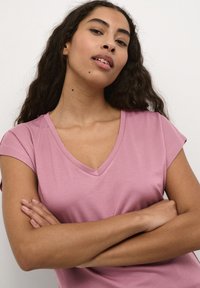Kaffe KALISE - T-shirt basique - mesa rose