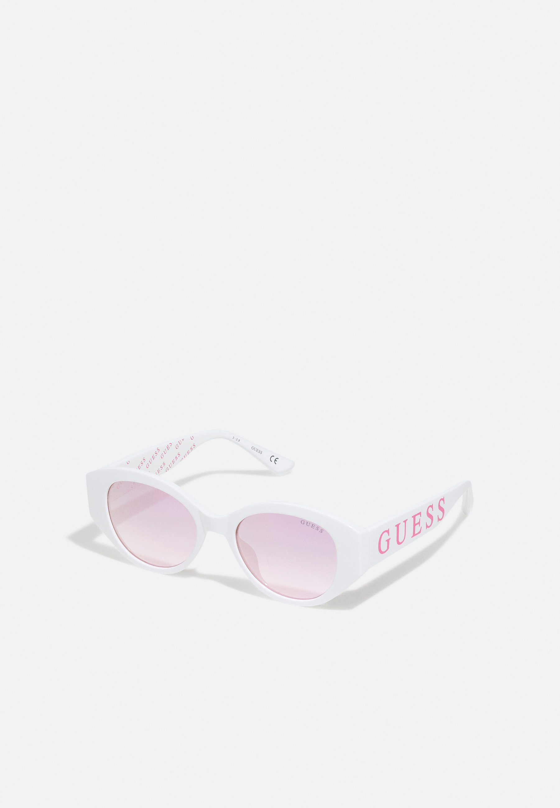 guess white sunglasses