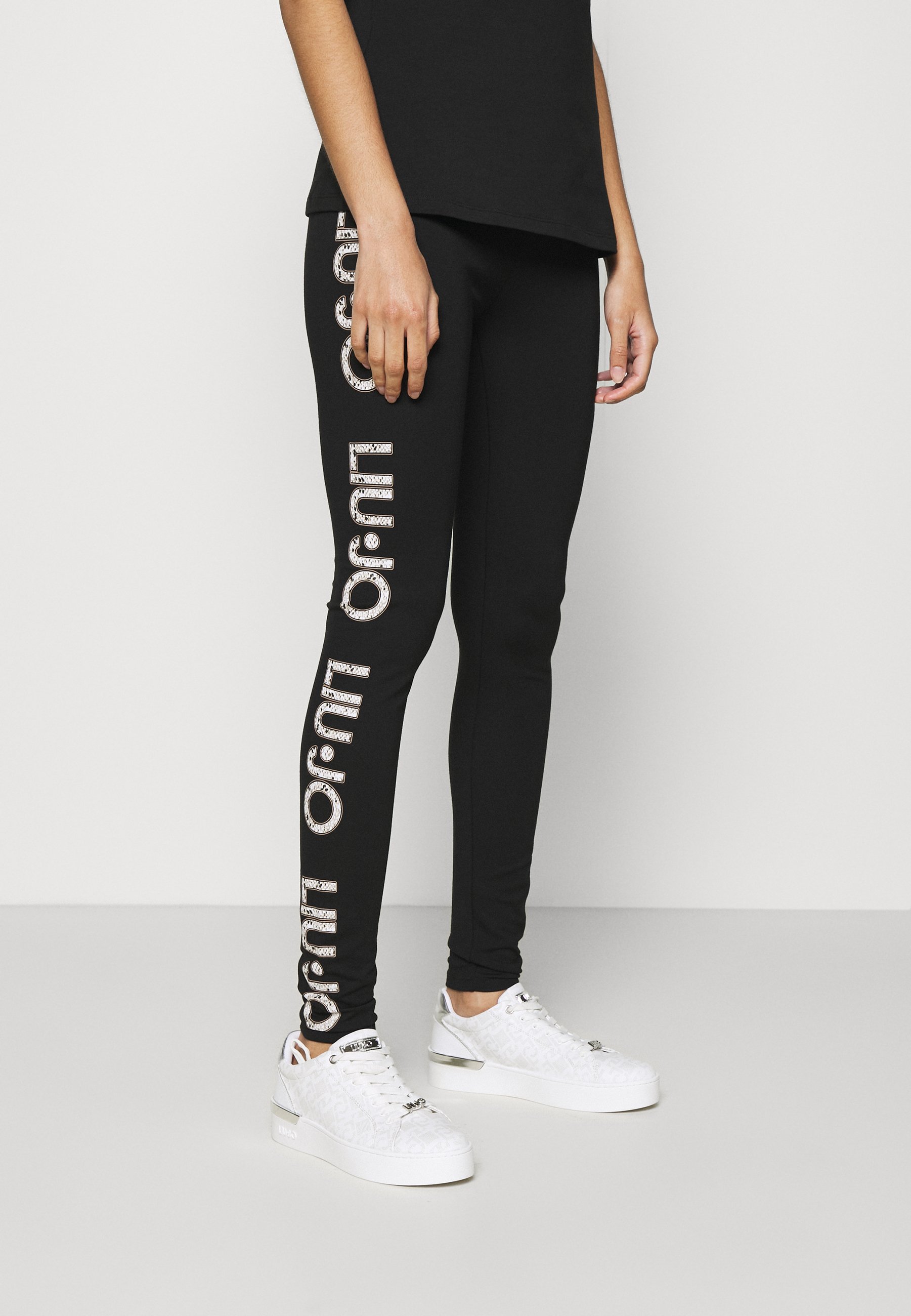 Liu Jo Jeans PANTALONE LUNGO - Leggings - Trousers - nero/black - Zalando .co.uk