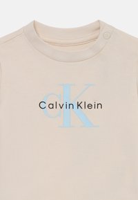 Calvin Klein Jeans MONOGRAM UNISEX - Langarmshirt - whitecap gray