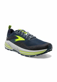 Brooks CASCADIA 16 - Scarpe da trail running - titan peacoat nightlife