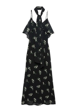 Marks & Spencer, FLORAL SCARF DETAIL MIDAXI CAMI DRESS. - Maxikjoler - black mix