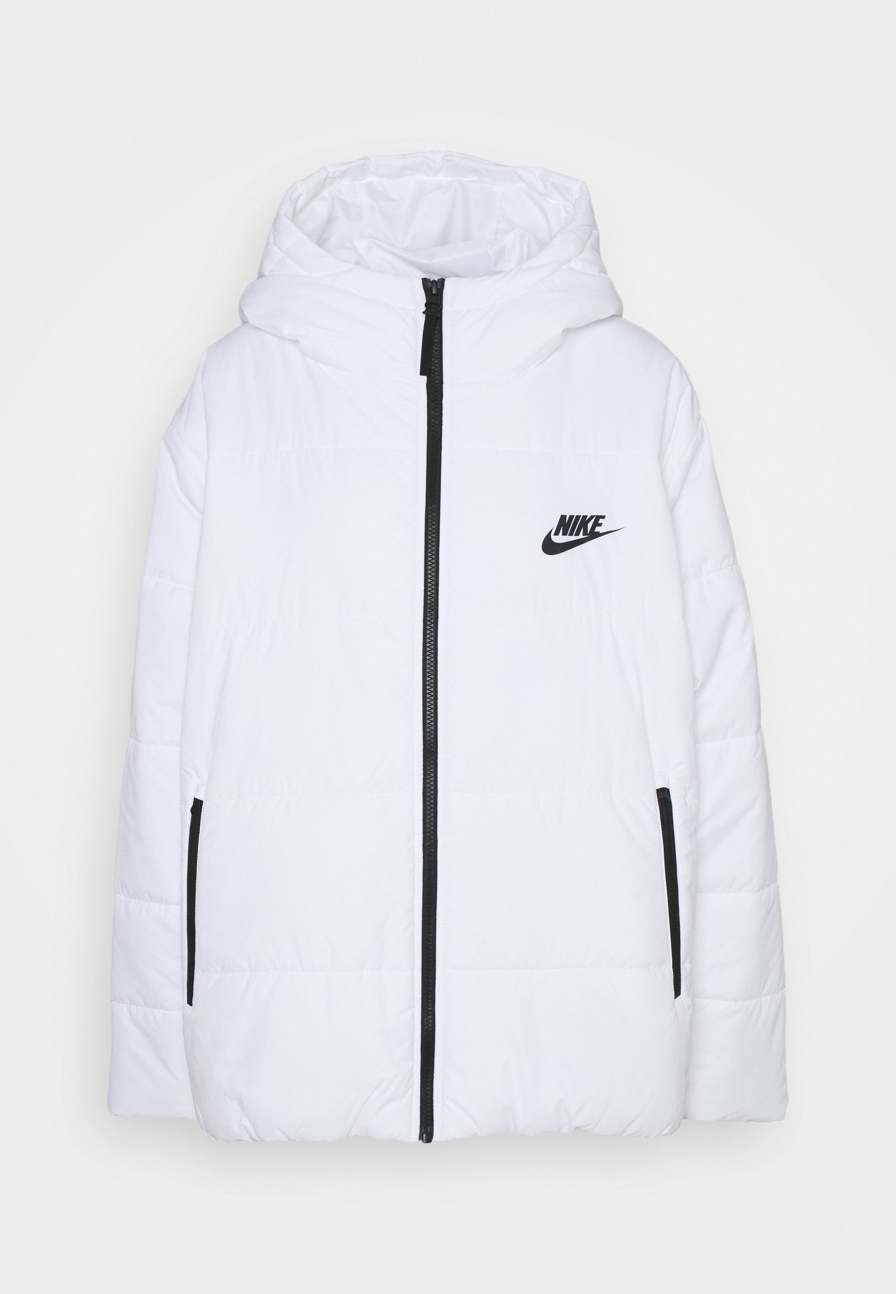 nike white winter jacket