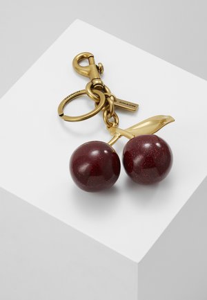 COACH RESIN CHERRY BAG CHARM - Nøkkelring - red