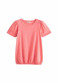 Next SHORT SLEEVE SPARKLE BUBBLEHEM REGULAR FIT - Nyomott mintás póló - fluro pink