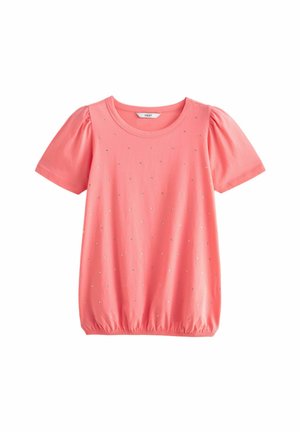SHORT SLEEVE SPARKLE BUBBLEHEM REGULAR FIT - Tricou cu imprimeu - fluro pink